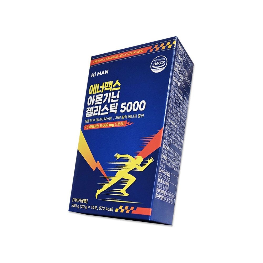 에너맥스 아르기닌 젤리스틱 5000 20g 14포