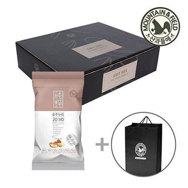 산과들에 [산과들에]T 순수누리50박스+(대)쇼핑백