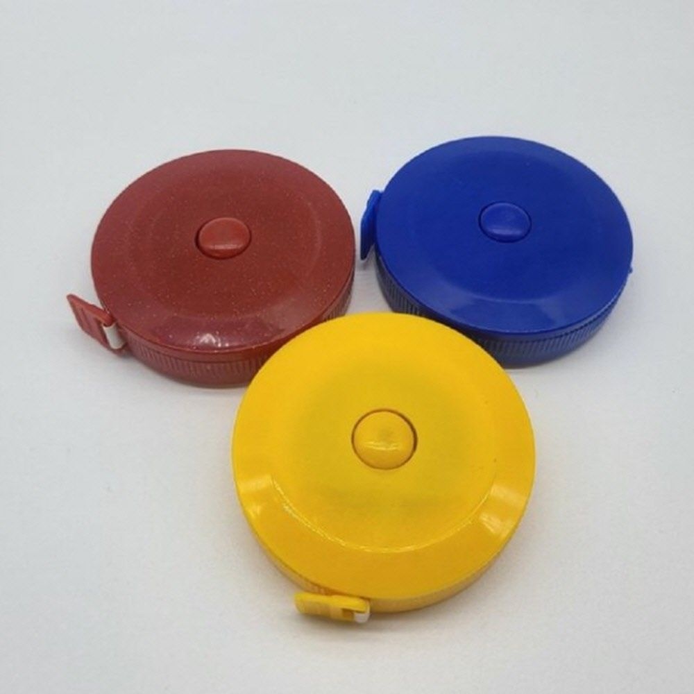 GB가빈몰 원터치 자동잠김 원형 미니 줄자 소형줄자 디자이너줄자 치수줄자