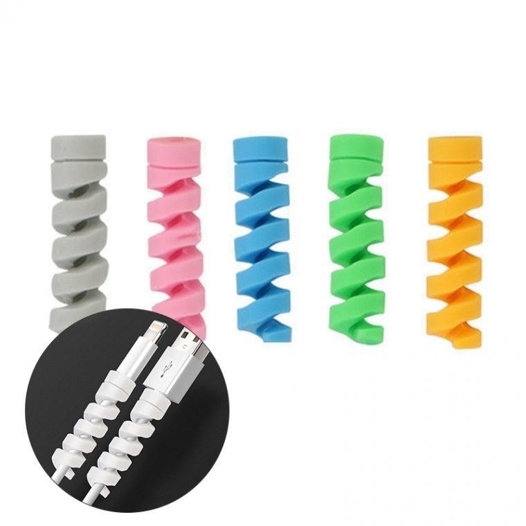 다데 단선방지 아이폰 케이블 스프링 보호캡 DD-10608