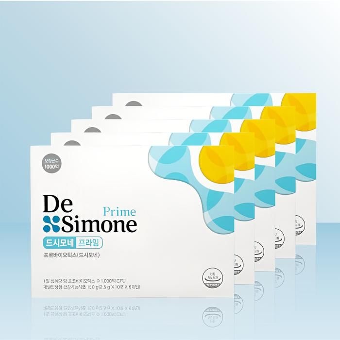 드시모네 프라임 (2.5g x 60포) x 5개 / iuy