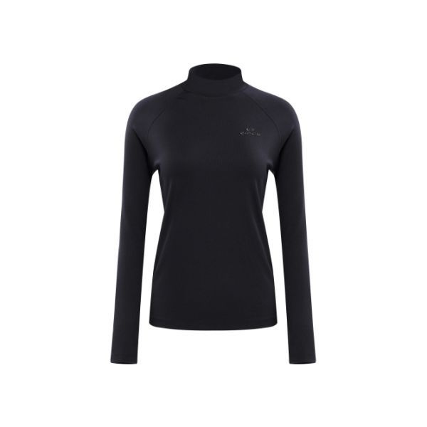 아이더 EIDER BASIC (베이직) 여성 긴팔 터틀넥 티셔츠_Black DWU25206Z1 255464