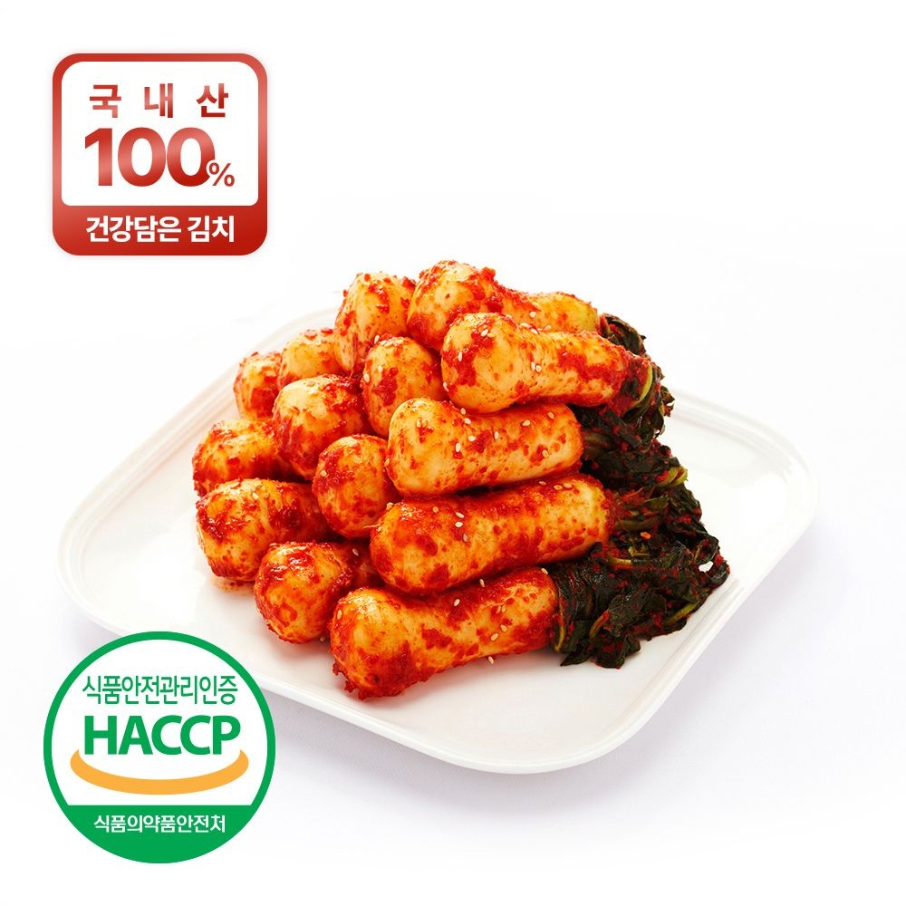 건강담은 김치 발효과학 총각김치 5kg