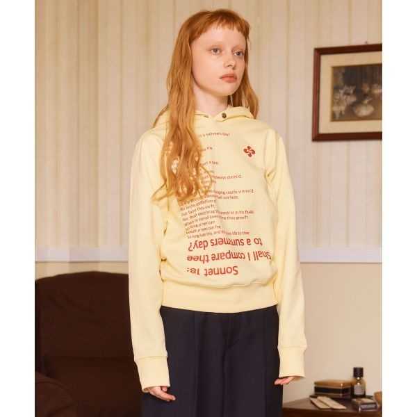 HERETIC SONNET 18 HOODIE (STANDARD) butter HCHD06 185672