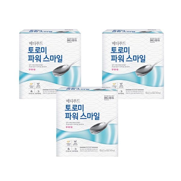 메디푸드 토로미 파워 스마일(연하곤란 환자용 점도증진제)2.5g*50p X 3개