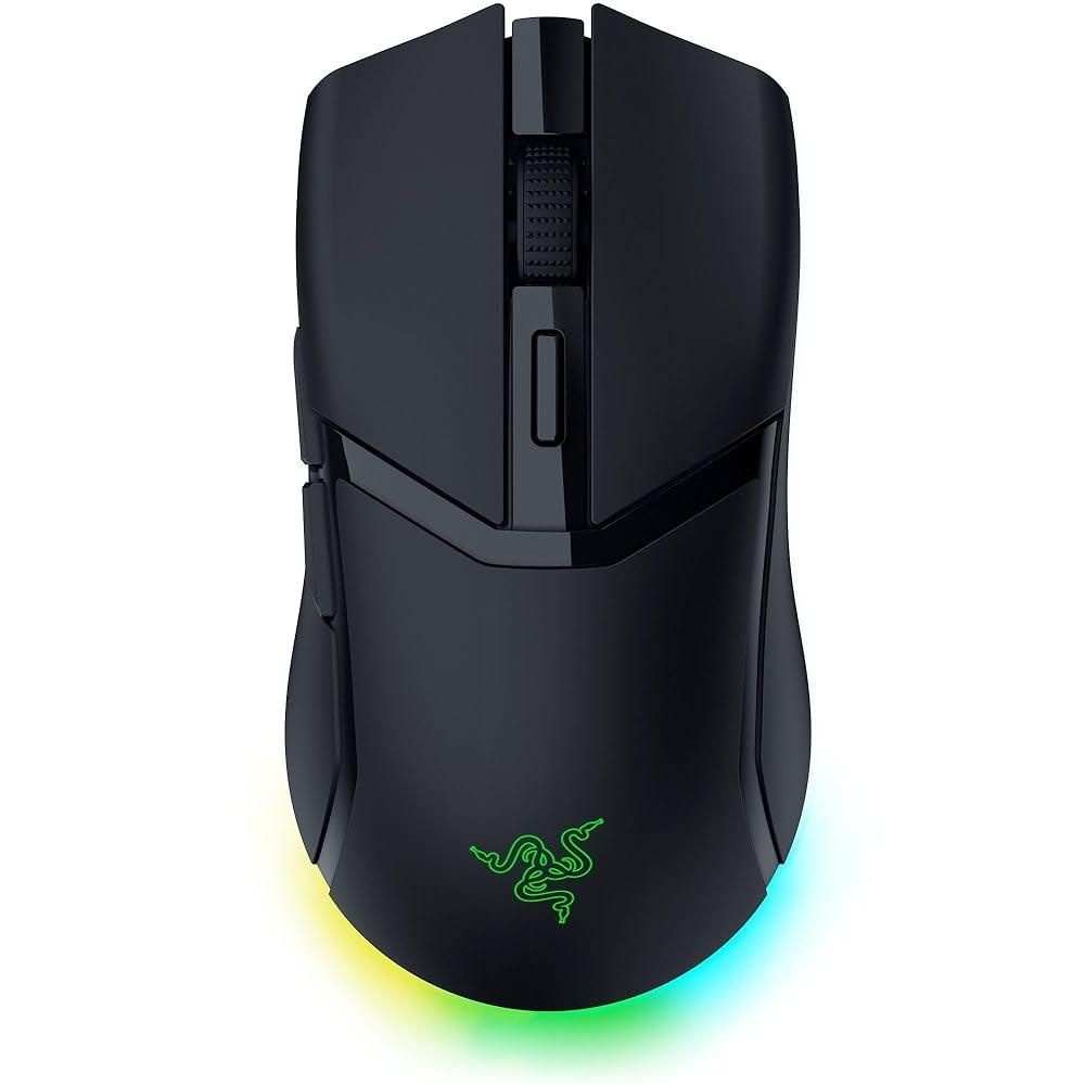 [해외] Razer Cobra HyperSpeed 무선 게이밍 마우스: 9가지 맞춤형 컨트롤 - RGB 조명 광학 스크롤 휠 스위치 Gen-4-26K 센서 2.4GHz,