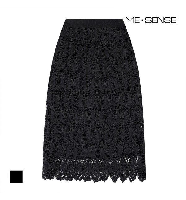 미센스 국내매장판 미센스 레이스업 밴딩스커트_MB42KSM301Z 121622