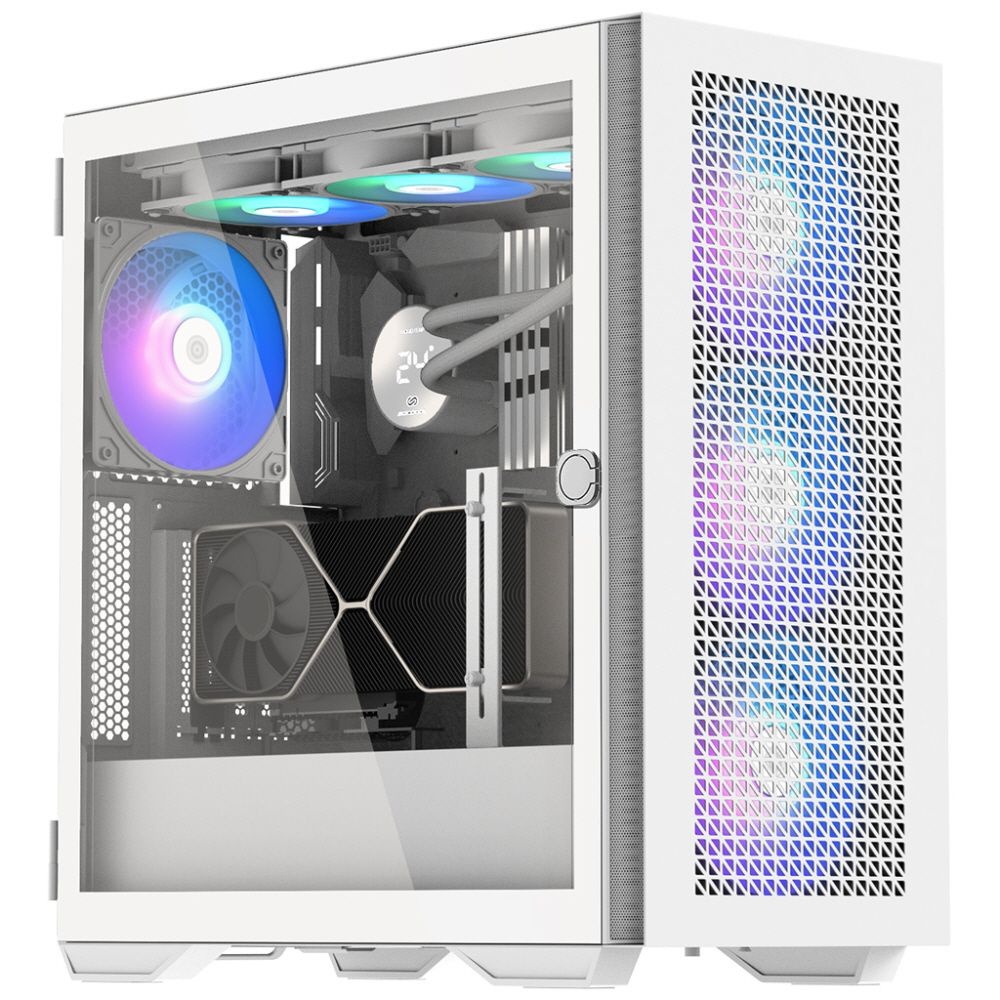 3RSYS R640 Quiet 데스크탑 PC케이스 화이트