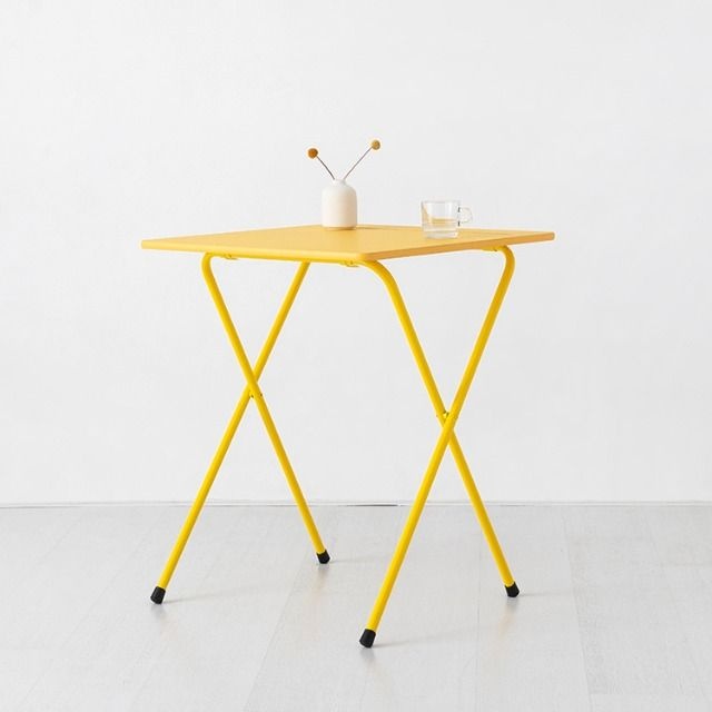 GOSI 접이식테이블 60 SM 614 옐로우 1179.1397 당일발송