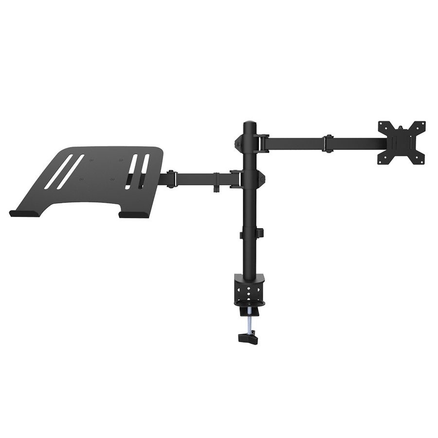 [해외] [✨아임미야✨] 가성비 노트북 모니터 암 듀얼 거치대 VESA 지원 책상 클램프 스탠드