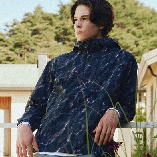 U 노벨티레인자켓 D/GRAY 1NUJKF3903 DY_IC