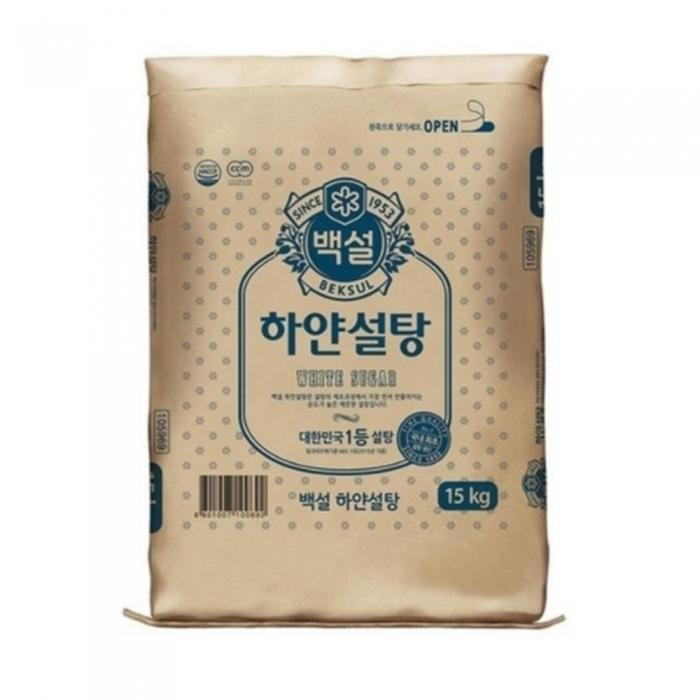 [CJ제일제당] CJ제일제당 백설 하얀설탕 15kg