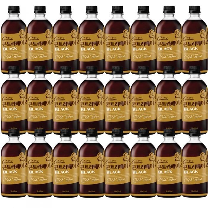 롯데칠성 칸타타 콘트라베이스 콜드브루 500ml 24개