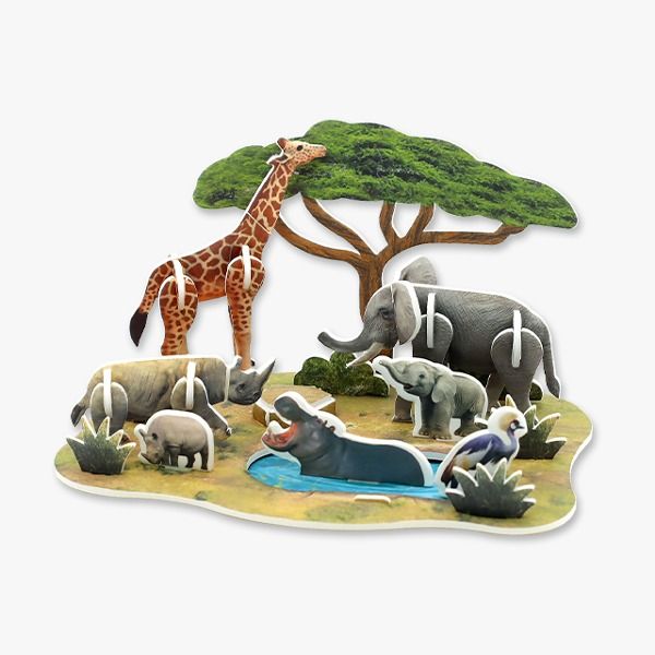 모또퍼즐 모또 환경교육 멸종위기 동물 아프리카