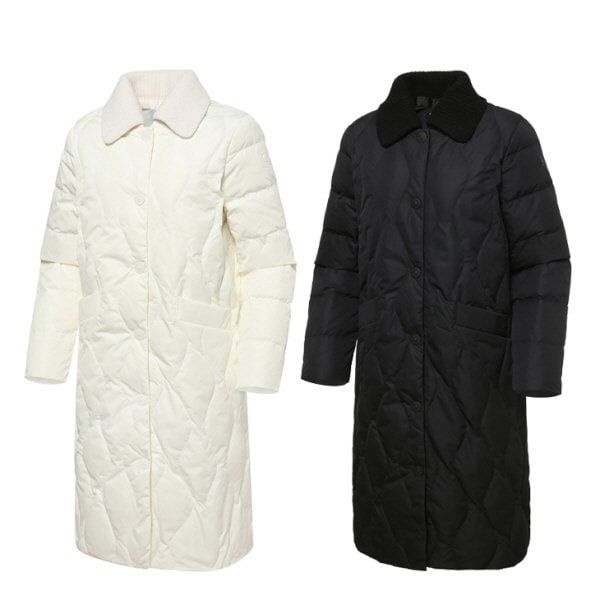 국내정식매장 와이드앵글 패딩 (가499 WWW21546 여성 CF 변형 니트 카라 롱다운 자켓 점퍼 등