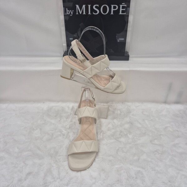 [미소페 (패플)] [미소페]By미소페 누빔 스트랩 샌들 112HH224DS020 IVORY 1_JJ