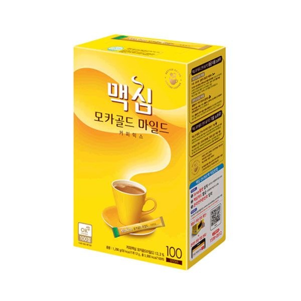 [온누리상품 상생페이백] 알파 [맥심] 모카골드 마일드 커피믹스 100T