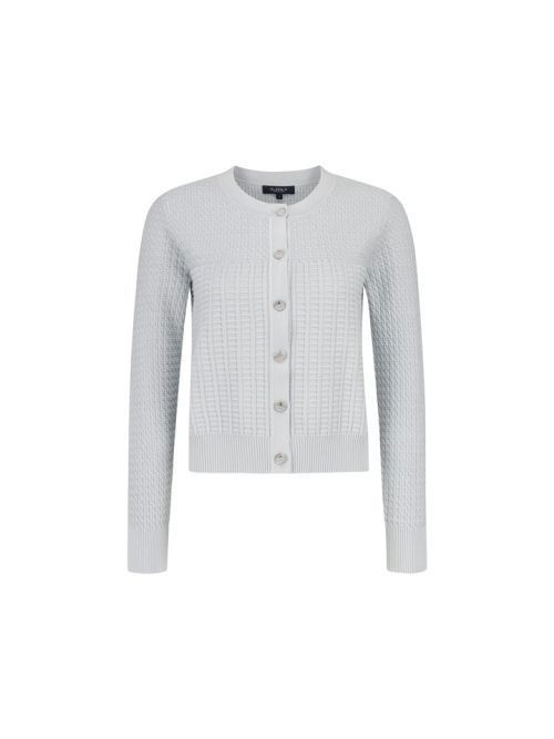 올젠 olzen 여성) 라운드 조직 가디건ZLF4EC2308LBL