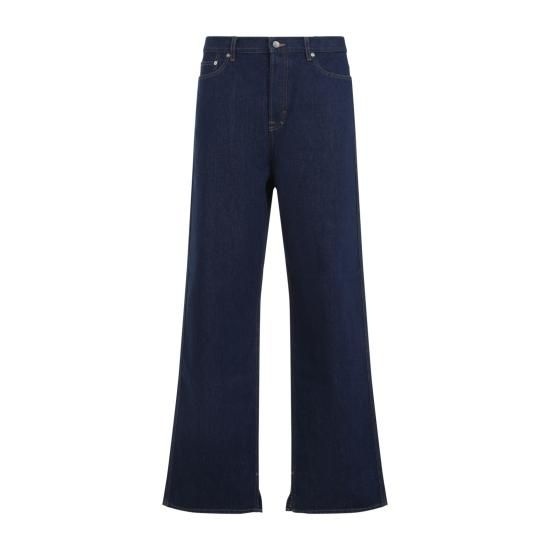 [해외] 구찌 25SS 구찌 자수 데님 트라우저 815629XDC6V 4759 DARKBLUE