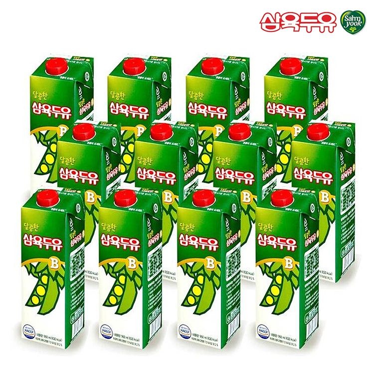 [오늘출발] 삼육두유 달콤한 B 950ml 12팩