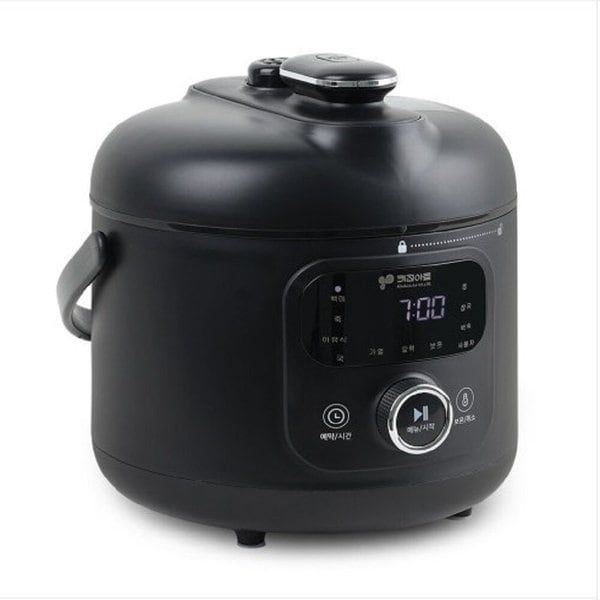 키친아트 3인용 미니 전기압력밥솥블랙잡곡밥솥 집밥 압력밥솥 추천 분리세척 룸 자취생 캠핑용 이사 선물1944261