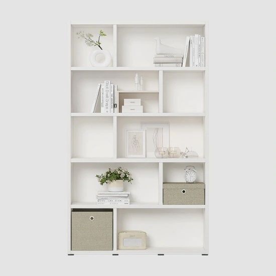 [희망일배송]한샘 샘파레트 책장 5단 120cm 시공(컬러 택1)