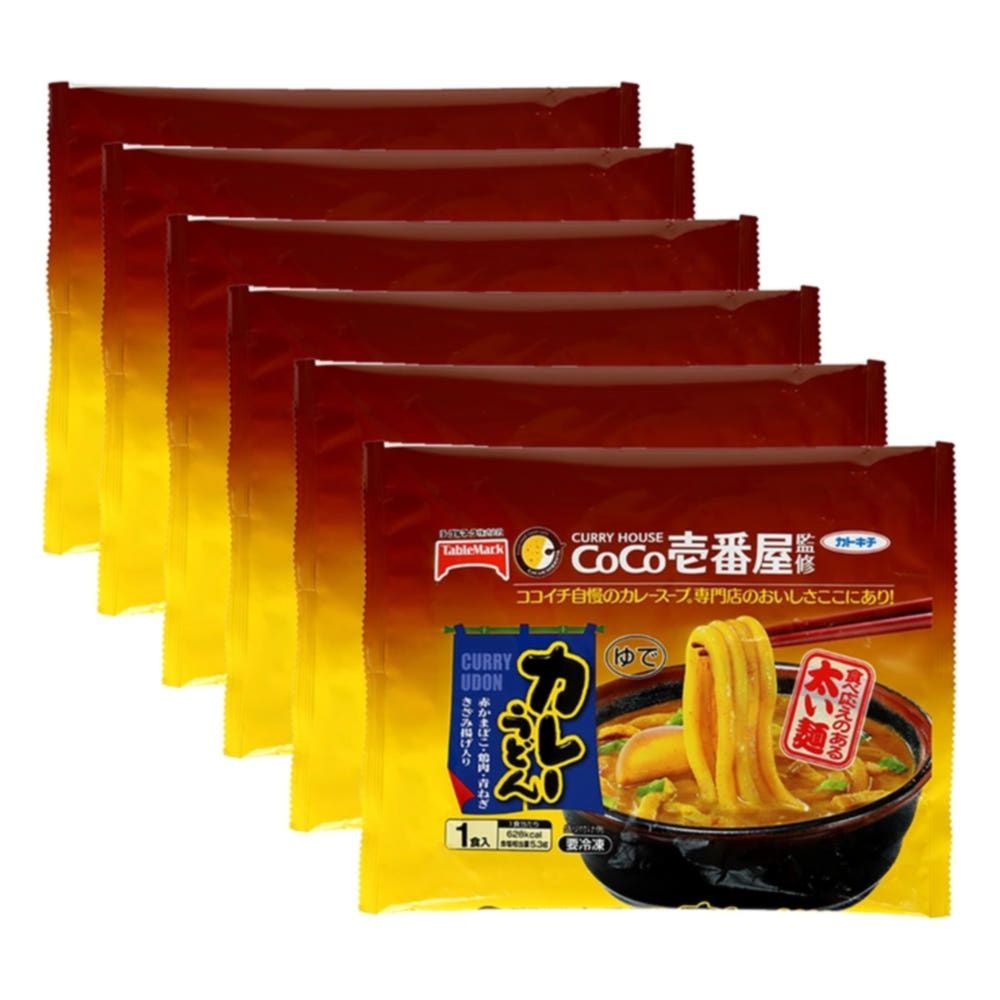 테이블마크 테이블마크 코코이찌방야카레우동 코스트코우동 포장마차 6팩