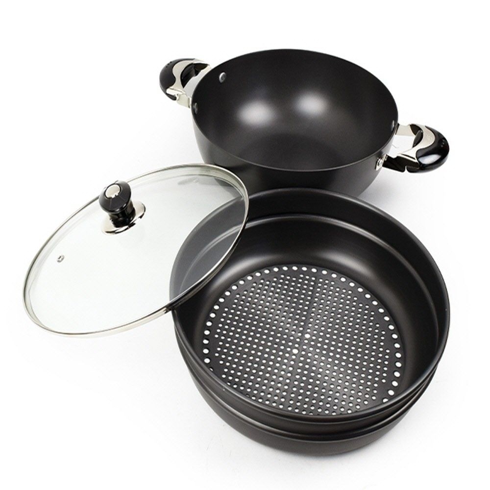 GB가빈몰 블루밍 다용도 찜솥 찜솥30CM 찜기 대형찜솥