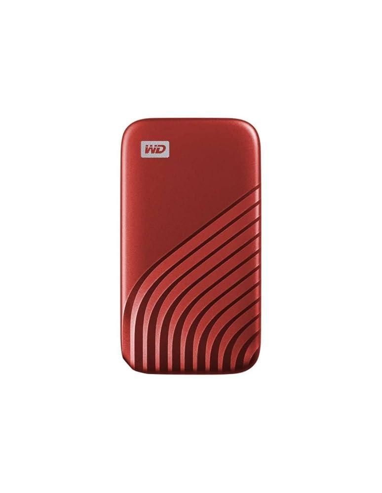 [해외] Western Digital 마이 패스포트 휴대용 외장형 SSD 1TB 레드 최대 1,050MB/s USB 3.2 Gen-2 USB-C 호환 (이전 시스템용 USB-A) (WDBA