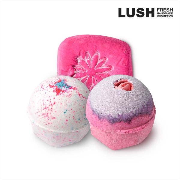 러쉬 봄향기 입욕 세트(섹스 밤+크리미 캔디+형평성)