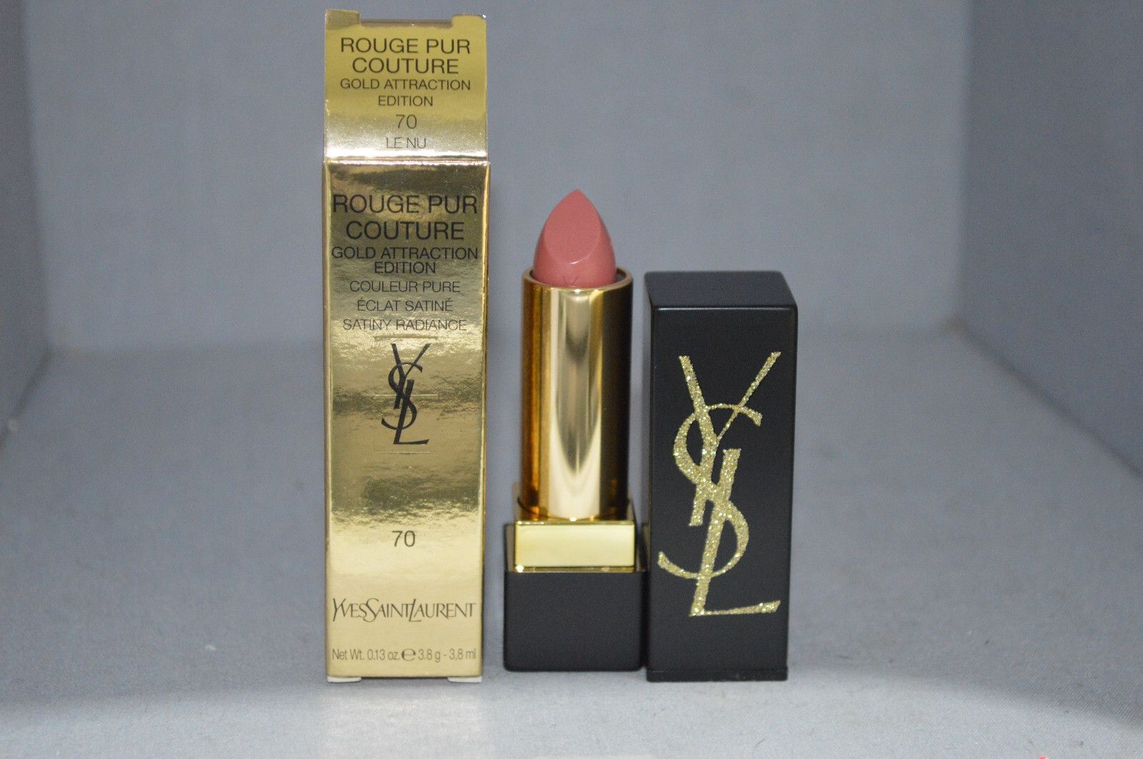 [해외] 입생로랑 루즈 퍼 꾸뛰르 골드 어트랙션 에디션 70 르 누 .13온스 신제품