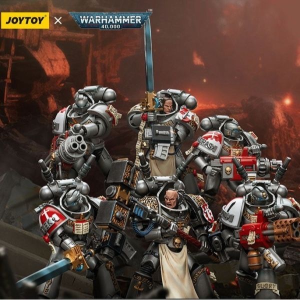 [해외] 조이토이 JOYTOY 워해머 40K 그레이 나이트 캐스텔란 크로우 JT3518