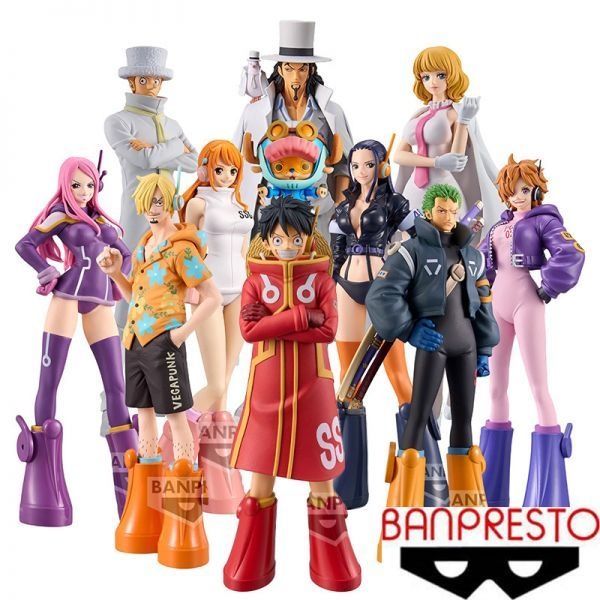 UnKnown [해외] 해적왕 DXF 미래섬 루피 로로 노쵸파 샹지 나미 우솝 피규어