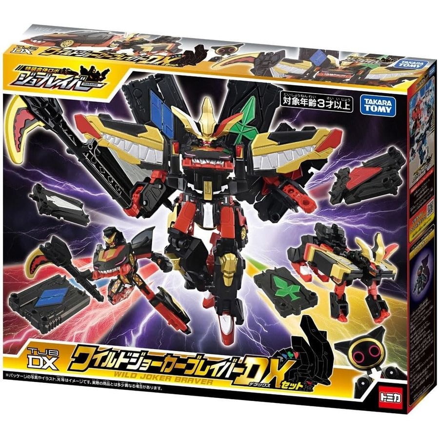 [타카라토미(TAKARATOMY)]토미카 잡레이버 TJBDX 와일드 조커 브레이버 DX 세트