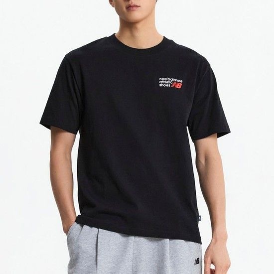 상품상세참조 G MT41908 ATHLETICS 그래픽 반팔티(SEMI OVER FIT) NBNEF22461-19