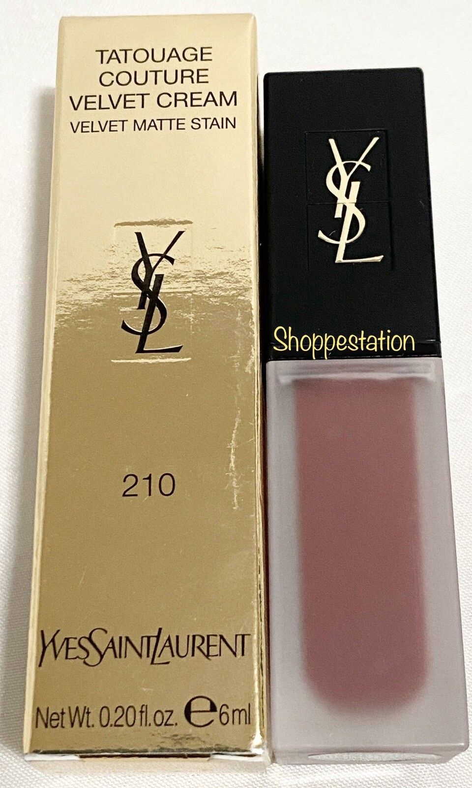 입생로랑 타투아쥬 꾸뛰르 벨벳 크림 매트 스테인 210 누드 에디션