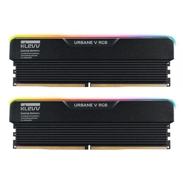 ESSENCORE KLEVV DDR5-6000 CL30 URBANE V RGB 블랙 패키지 서린 (32GB(16Gx2))