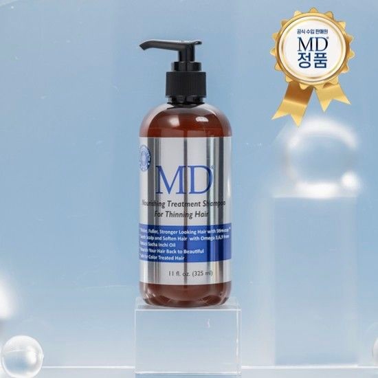 라 캐나다 벤쳐스 [엠디팩터] 너리싱 트리트먼트 샴푸 포 씨닝 헤어/ 모발 강화 볼륨 샴푸