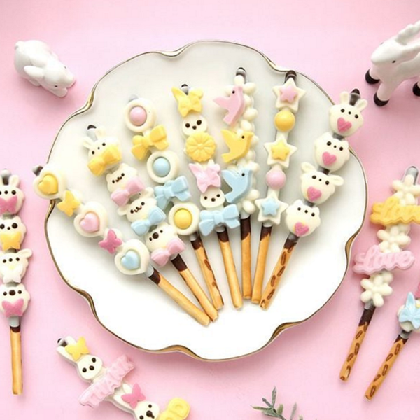 어린이 빼빼로 만들기 세트 수제 diy 막대 과자 파스텔 간식