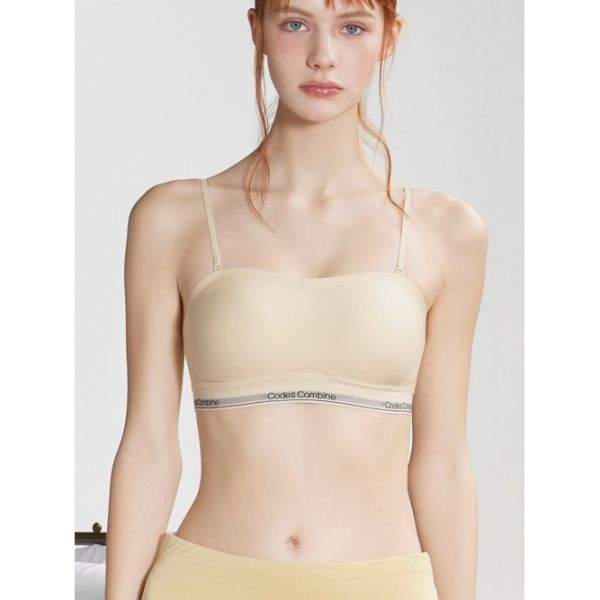 [젤라비 PICK]아웃밴드 오프숄더 노와이어 브라 7065697