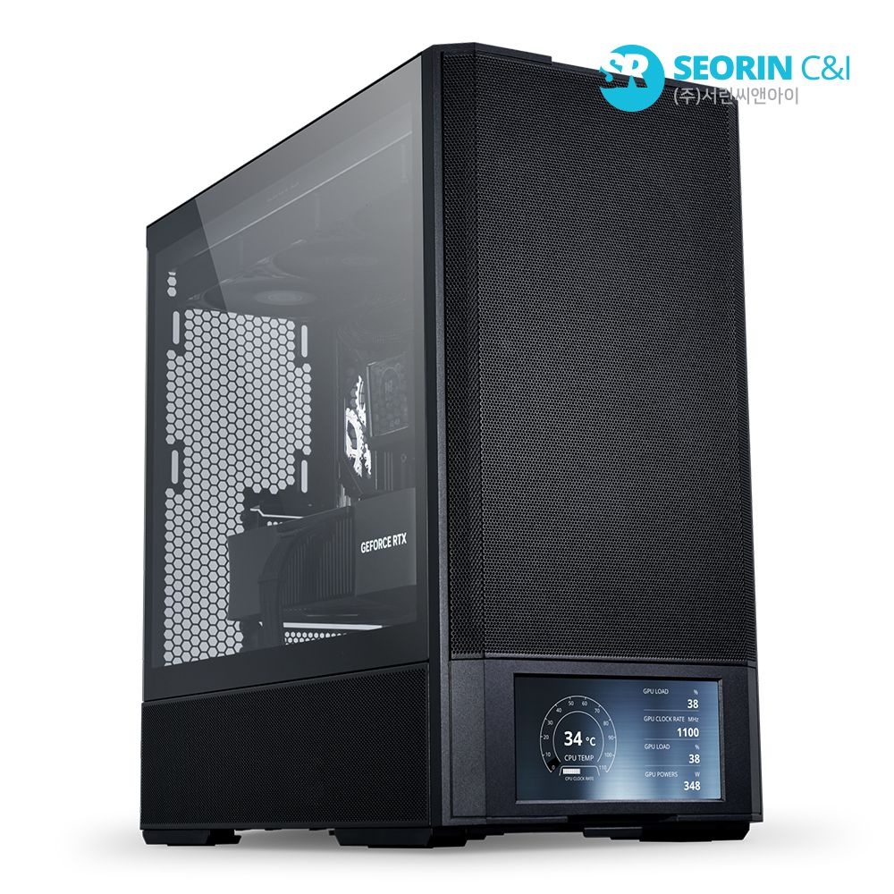 리안리 [서린공식] 리안리 LANCOOL 207 DIGITAL 블랙