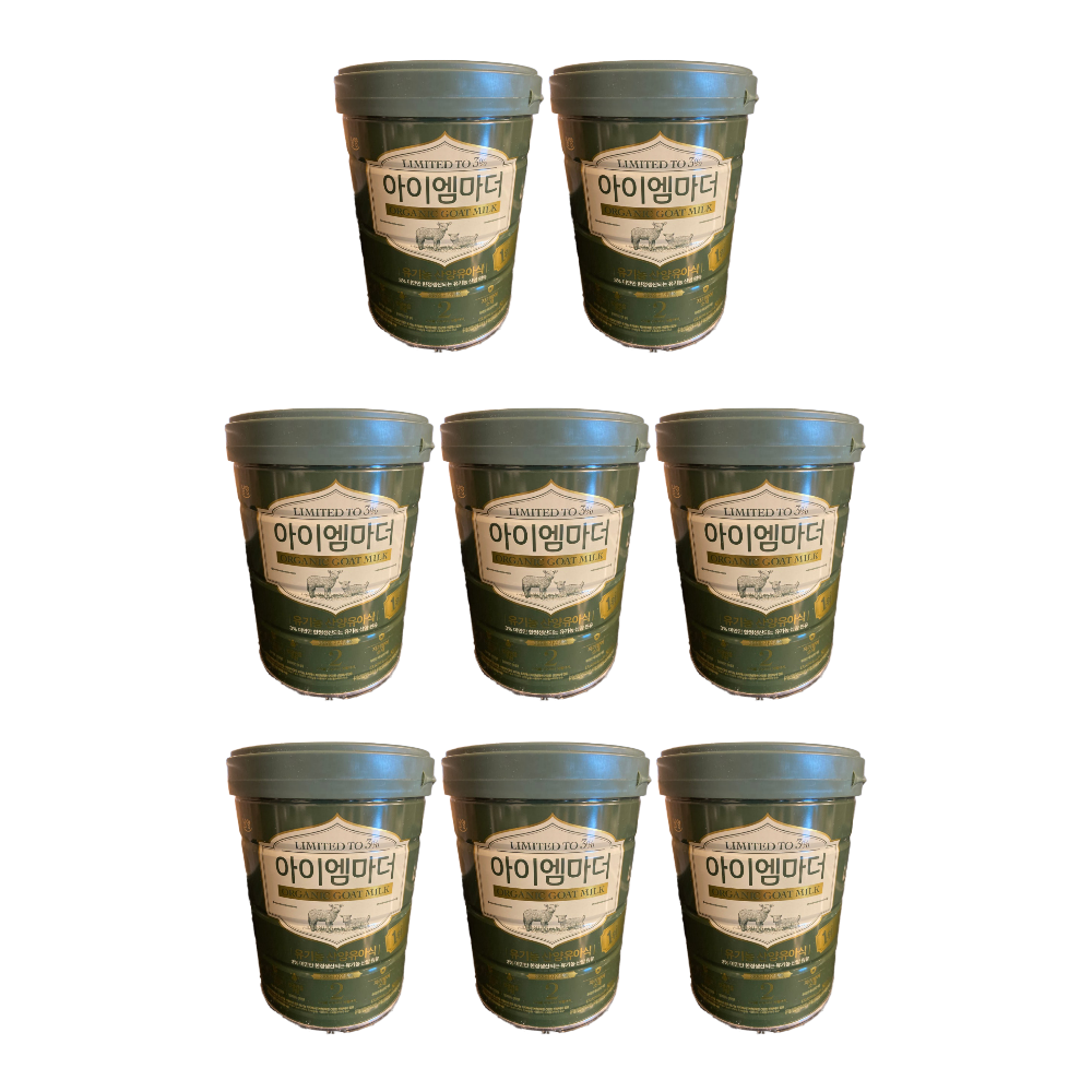 아이엠마더 유기농 산양유아식 2단계 800g 8통