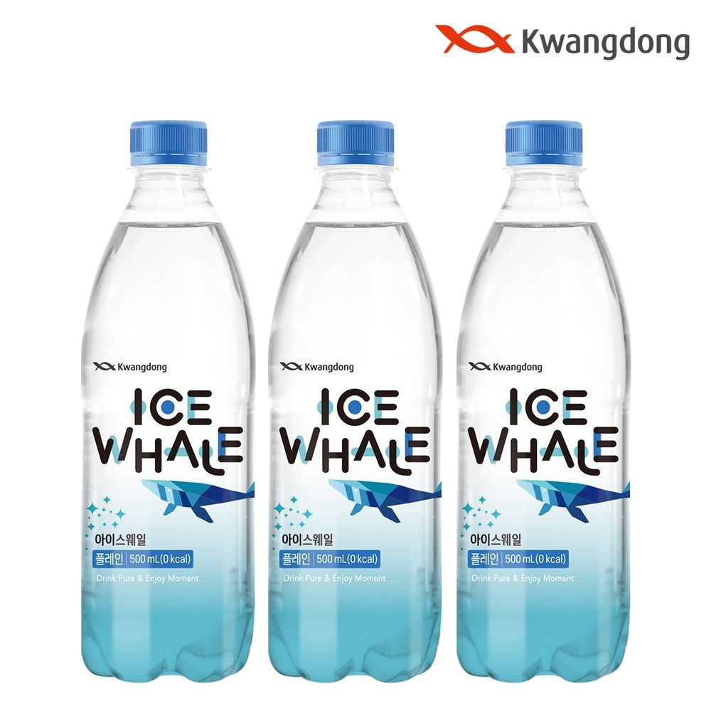 광동 [광동직영] 아이스웨일 탄산수 플레인 500ml x 40pet