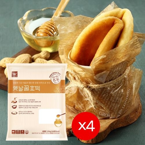 [롯데백화점]  [사옹원] 옛날꿀호떡 1박스 (1.6kg x 4개입) LE1218372393