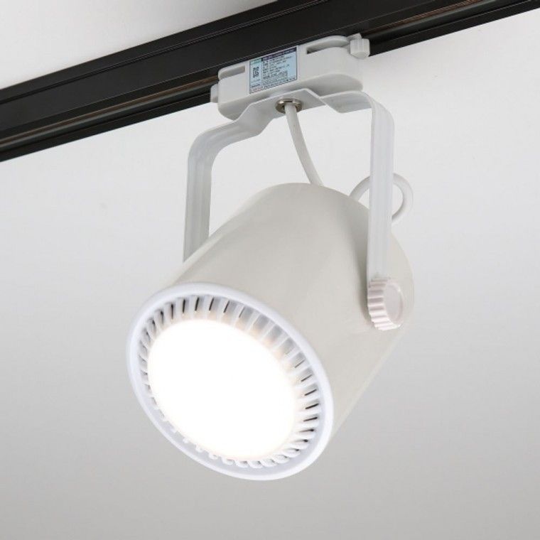 레일용 원통스포트 주광 화이트 30COB타입 레일조명 레일등led