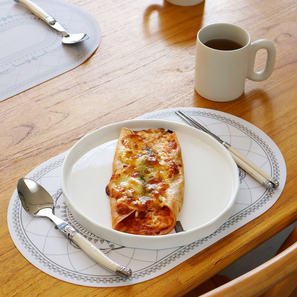 아이토마토 출시이벤트 페리피아 프레즈 빠넬 실리콘 식탁매트 10P (화이트/그레이/웜그레이)