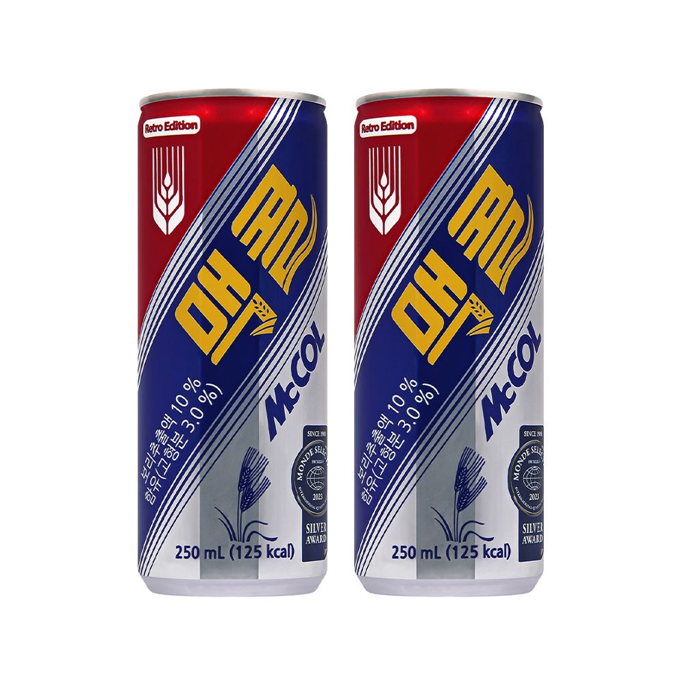 일화 1+1 맥콜 250ml*30캔 2박스 (총60캔)