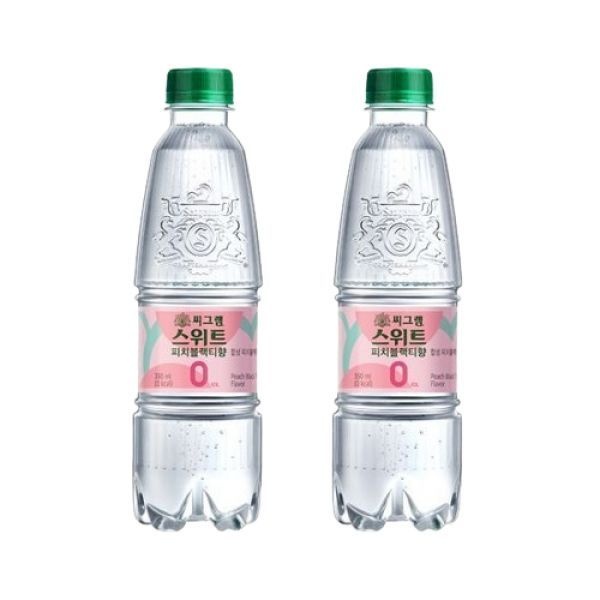 씨그램 스위트 피치블랙티향 350ml 24입