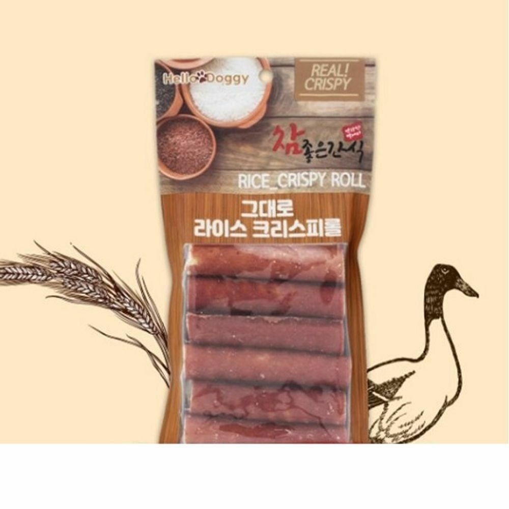 (현대Hmall) 강아지 간식 스틱 라이스 오리 펫용 애견