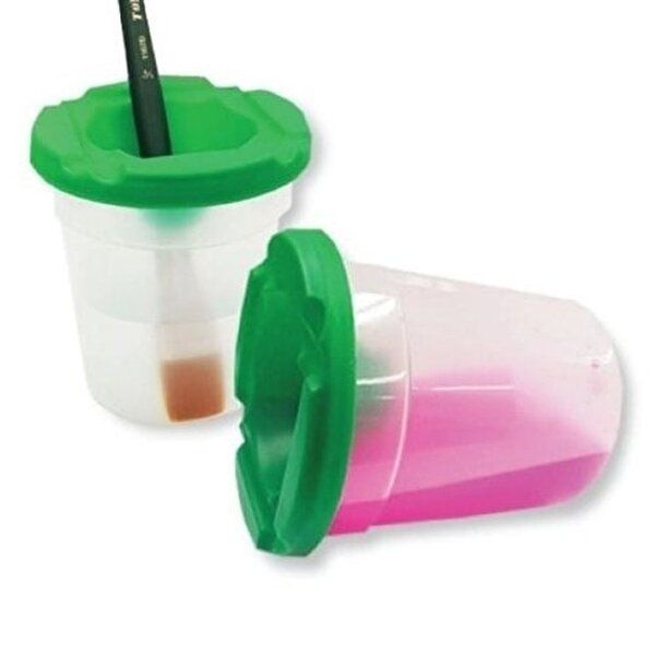 [알티피아]토요 흘림방지 미술 물통 뚜껑포함 수채화 화방 그림 (WE6FC14)